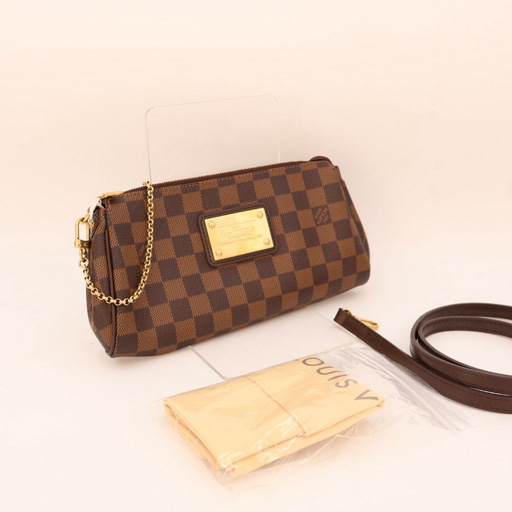 Louis Vuitton Sophie 2-Way Handbag Bag Leather Damier Brown — view 2