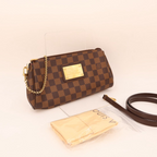 Louis Vuitton Sophie 2-Way Handbag Bag Leather Damier Brown — view 2