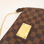 Louis Vuitton Sophie 2-Way Handbag Bag Leather Damier Brown — view 4