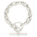 Hermes Chaine D'ancre GM Silver Bracelet