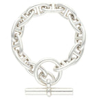 Hermes Chaine D'ancre GM Silver Bracelet