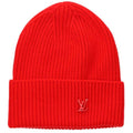 Louis Vuitton Bonnet LV Ahead 1.1 Cashmere Knit Hat with LV Logo Plate 11
