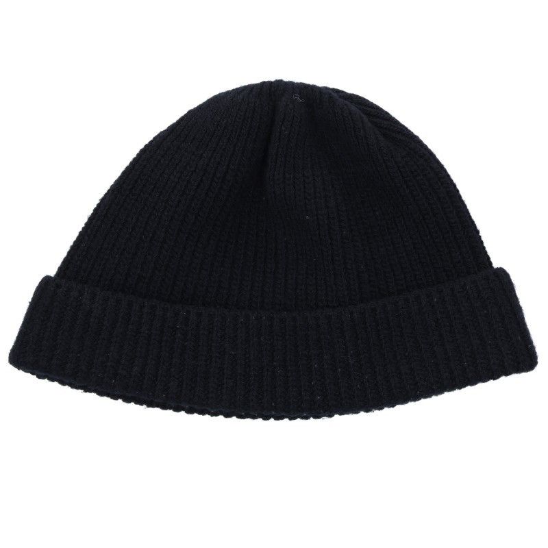 Prada Triangle Plate Logo Knit Cap XL Hat — view 2