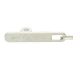 Hermes Kelly Chaine MM Silver Necklace MM — view 3
