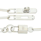 Hermes Kelly Chaine MM Silver Necklace MM — view 4
