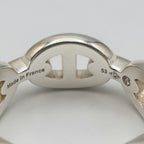 Hermes Chaine D'ancre Enchainee PM Ring 53 Silver — view 4