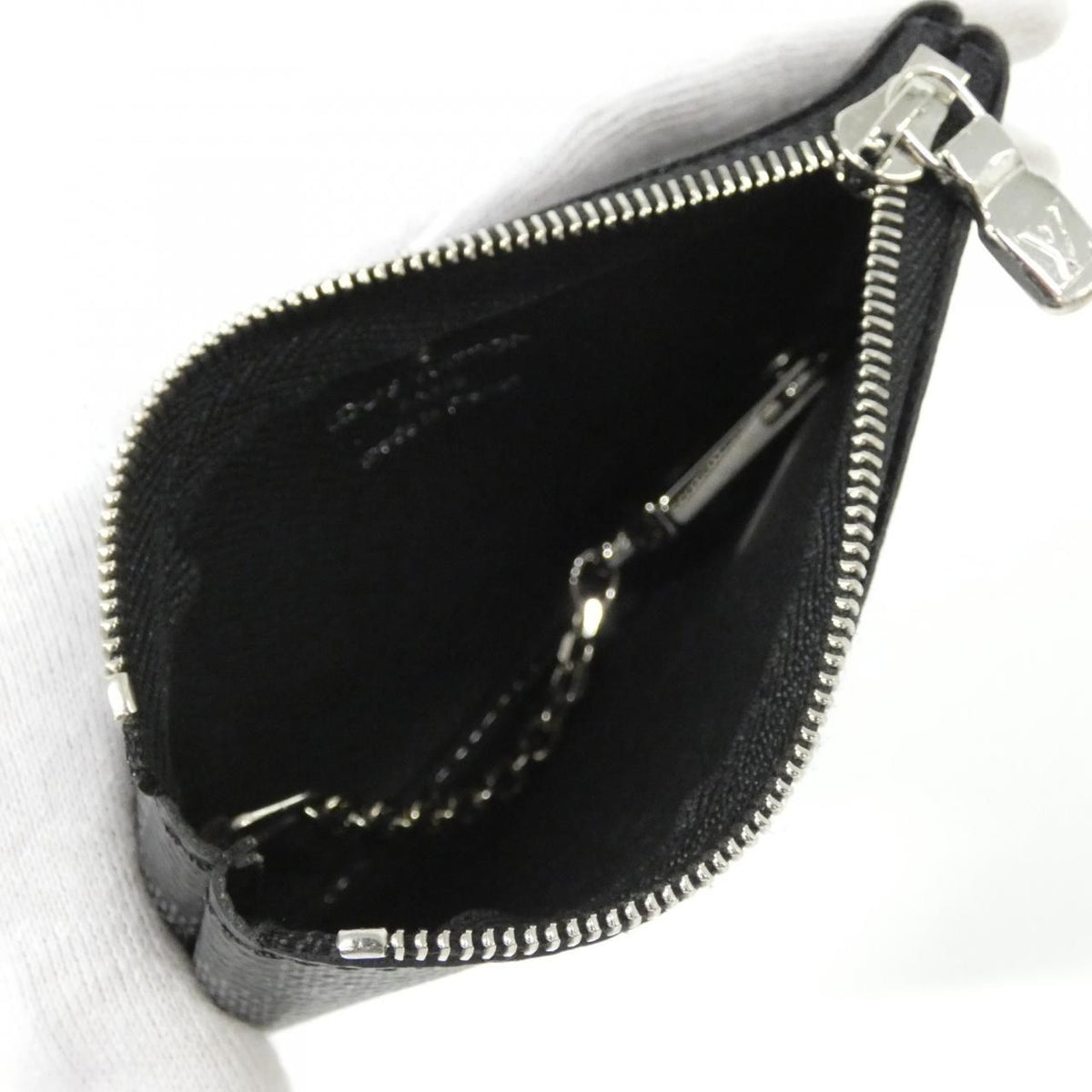 Louis Vuitton Damier Graphite Card Key Case Pochette Cles Coin & Key Holder — view 3