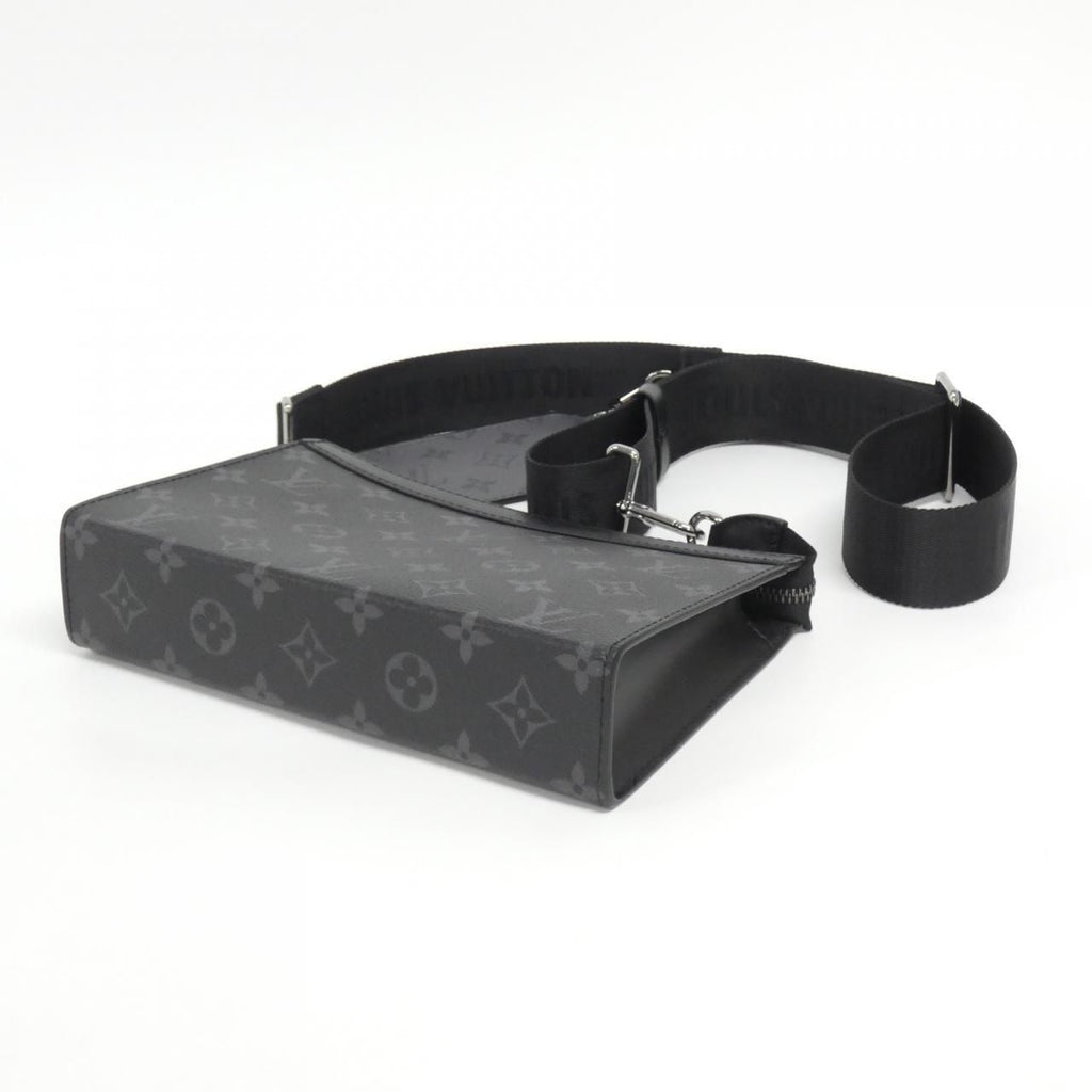Louis Vuitton Monogram Eclipse Reverse Gaston Wearable Wallet Shoulder Bag — view 2