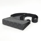 Louis Vuitton Monogram Eclipse Reverse Gaston Wearable Wallet Shoulder Bag — view 2