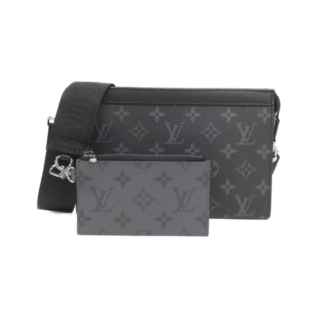 Louis Vuitton Monogram Eclipse Reverse Gaston Wearable Wallet Shoulder Bag