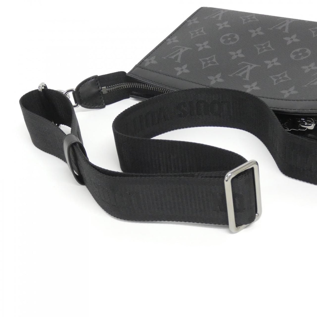 Louis Vuitton Monogram Eclipse Reverse Gaston Wearable Wallet Shoulder Bag — view 5