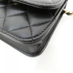 Chanel Chain Clutch Black — view 3