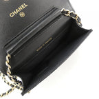Chanel Chain Clutch Black — view 7