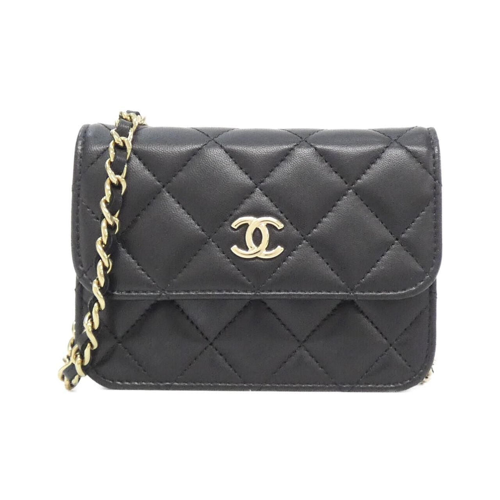 Chanel Chain Clutch Black