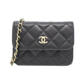 Chanel Chain Clutch Black