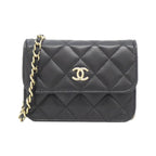 Chanel Chain Clutch Black