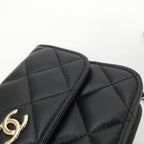 Chanel Chain Clutch Black — view 5
