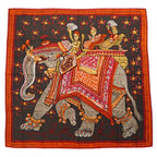 Hermes Beloved India Carre Geant 140 Shawl Scarf
