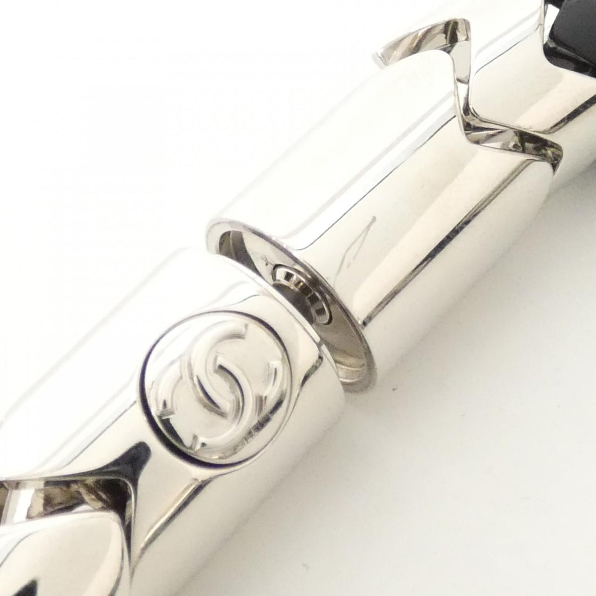 Chanel Necklace Silver — view 6
