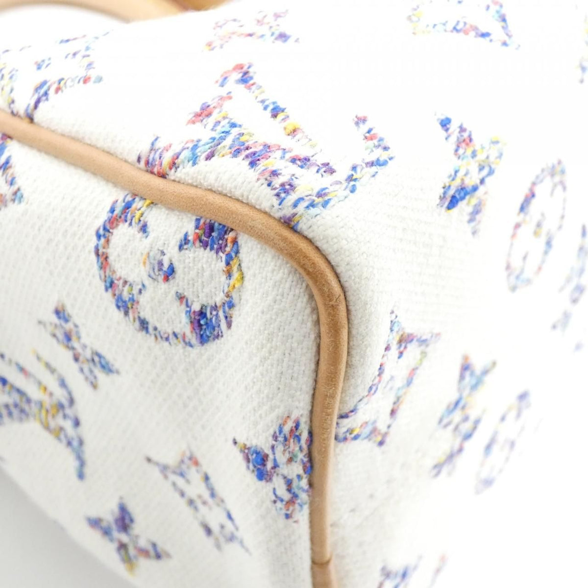 Louis Vuitton Tweed Monogram Multicolor Speedy Bandouliere 20 Boston Bag — view 2
