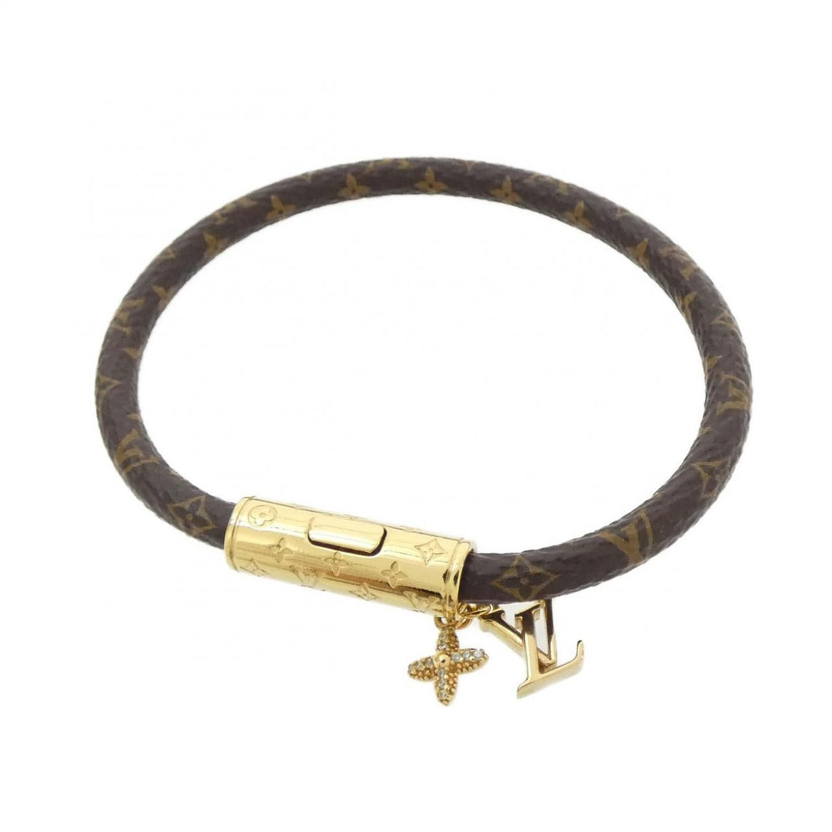 Louis Vuitton Monogram Bracelet LV Push 19 — view 2