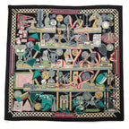 Hermes Trophy Carre Geant 140 Shawl Scarf