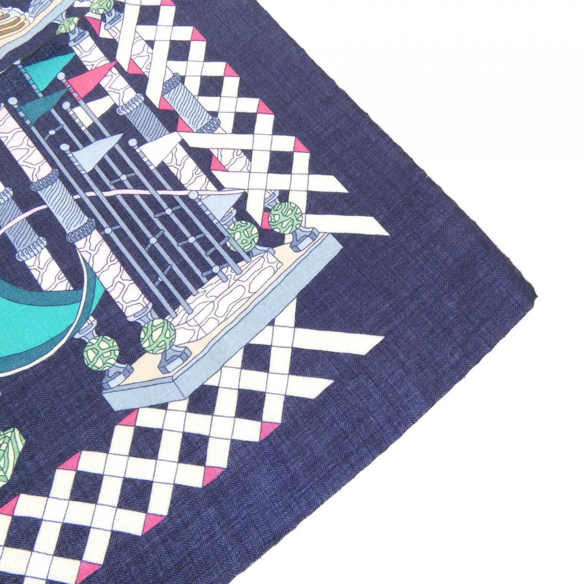 Hermes Trophy Carre Geant 140 Shawl Scarf — view 2