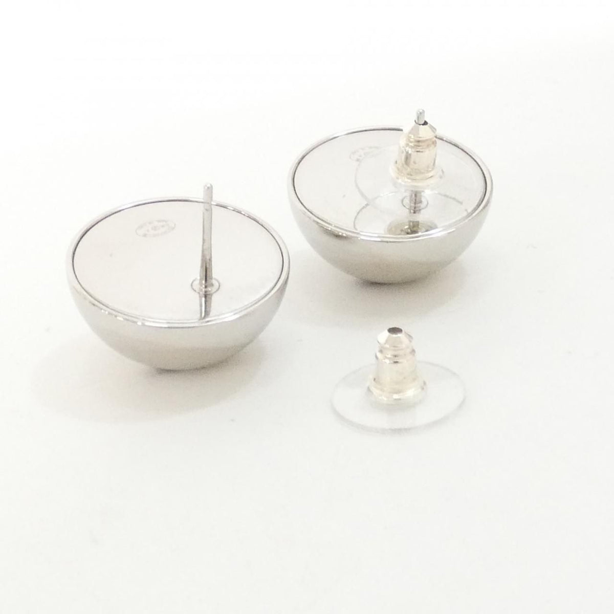 Chanel Earrings Silver — view 3