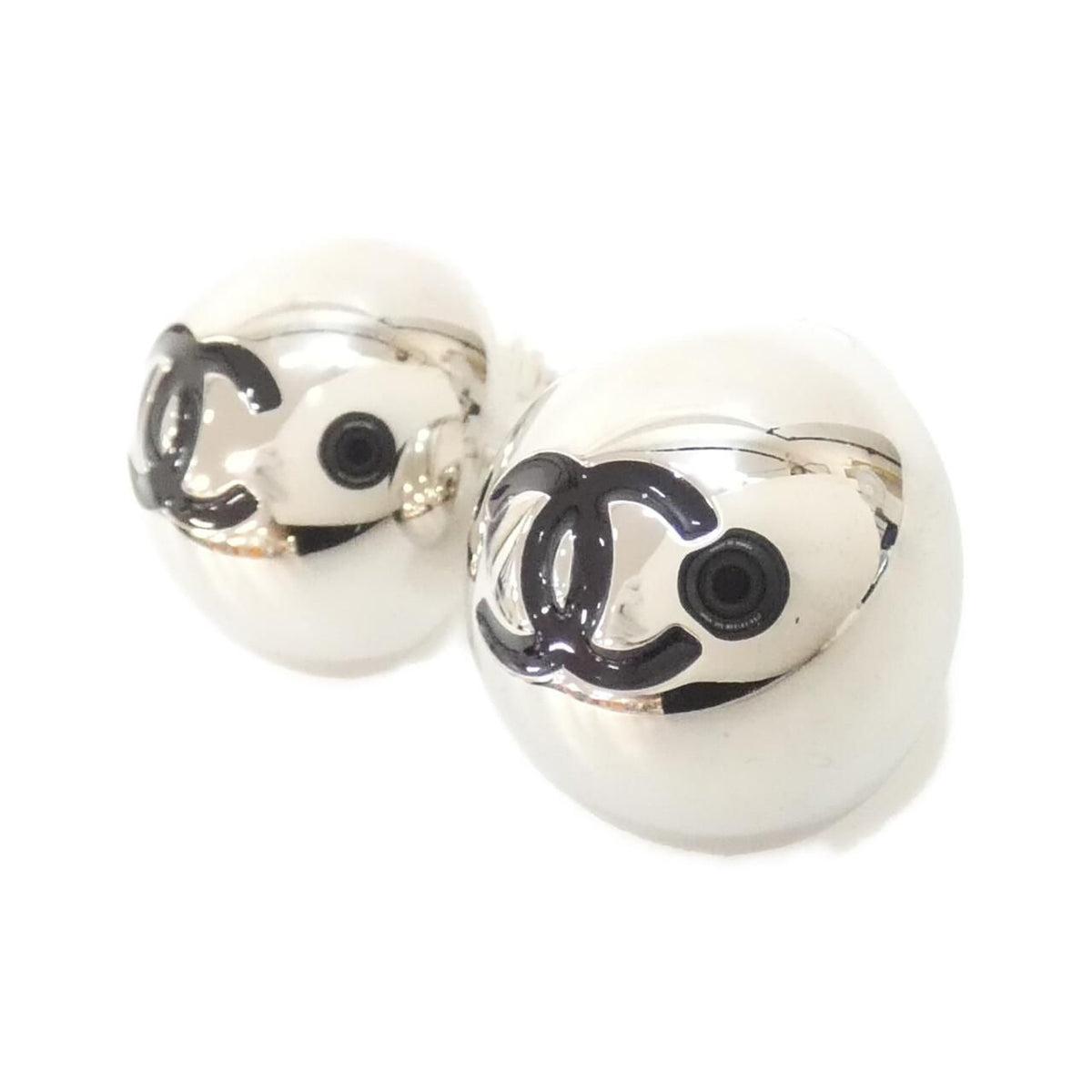 Chanel Earrings Silver — view 2