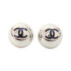 Chanel Earrings Silver