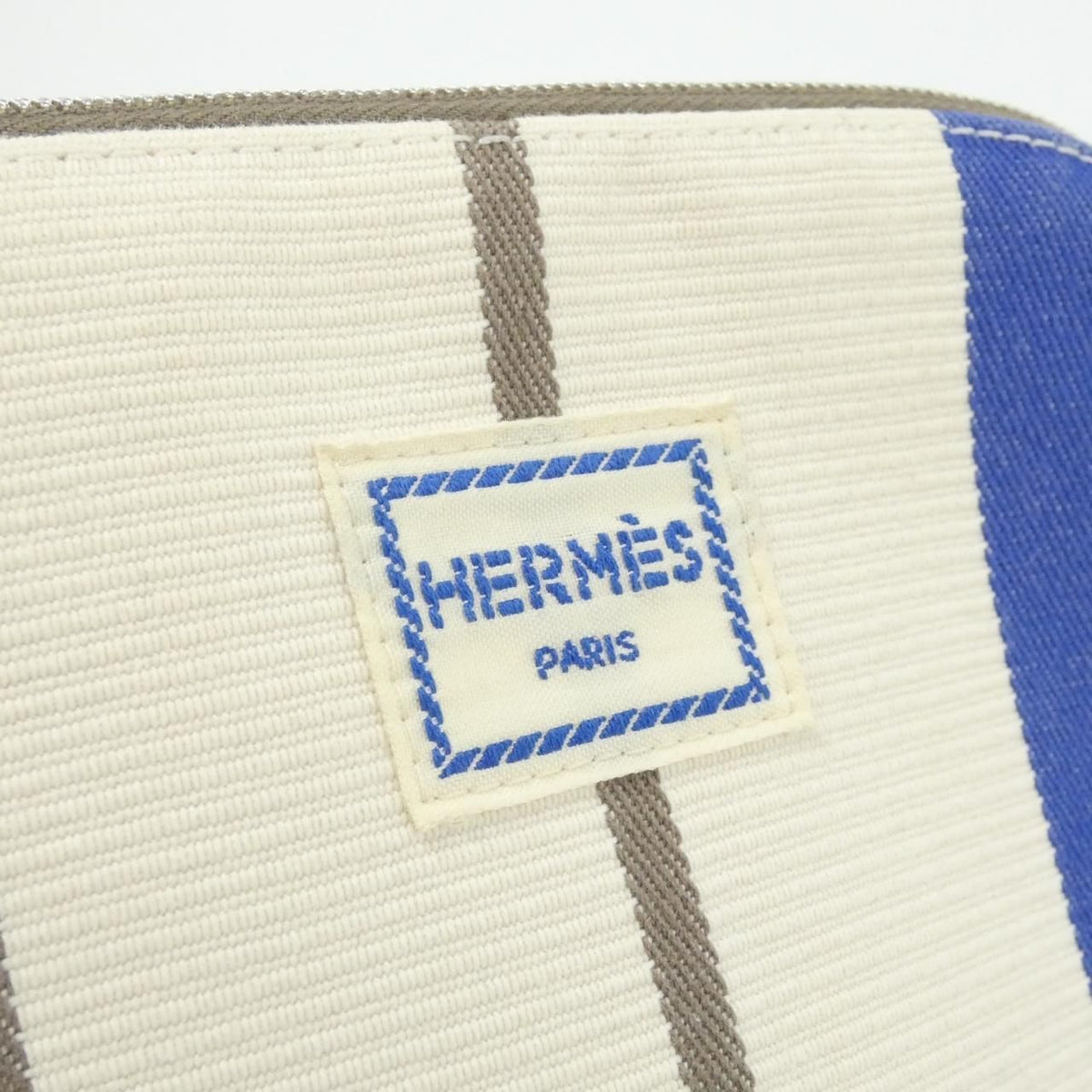 Hermes Bolide Rayures Rocabar Mini Pouch — view 4