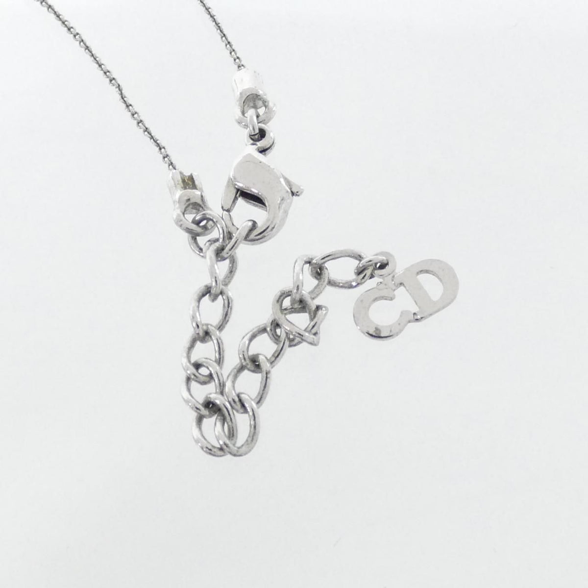 Dior Necklace Silver — view 4