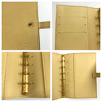 Louis Vuitton Epi Agenda PM Vanille Yellow Gold Cover — view 7