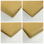 Louis Vuitton Epi Agenda PM Vanille Yellow Gold Cover — view 5