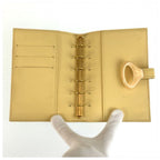 Louis Vuitton Epi Agenda PM Vanille Yellow Gold Cover — view 4