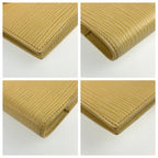Louis Vuitton Epi Agenda PM Vanille Yellow Gold Cover — view 6