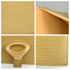 Louis Vuitton Epi Agenda PM Vanille Yellow Gold Cover — view 3