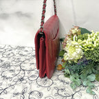 Chanel Pink Coco Chain Wallet Quilted Shoulder Bag — view 8