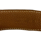 Hermes Belt 85 H Black Gold Silver Leather — view 4