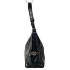 Louis Vuitton Shoulder Bag Carryall Black Leather — view 4