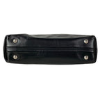 Louis Vuitton Shoulder Bag Carryall Black Leather — view 5