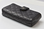 Chanel Pouch Card Case Coin Purse Leather Black — view 4