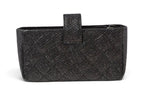Chanel Pouch Card Case Coin Purse Leather Black — view 2