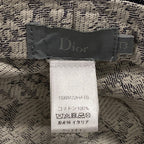Dior Hat T3 Dark Gray White Bucket Hat Cotton — view 5