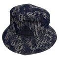 Dior Hat T3 Dark Gray White Bucket Hat Cotton