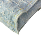 Louis Vuitton Tote Bag Monogram Denim Red Togo Sky Blue — view 8