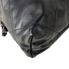 Chanel Backpack Chanel 22 Black Silver Chain — view 7
