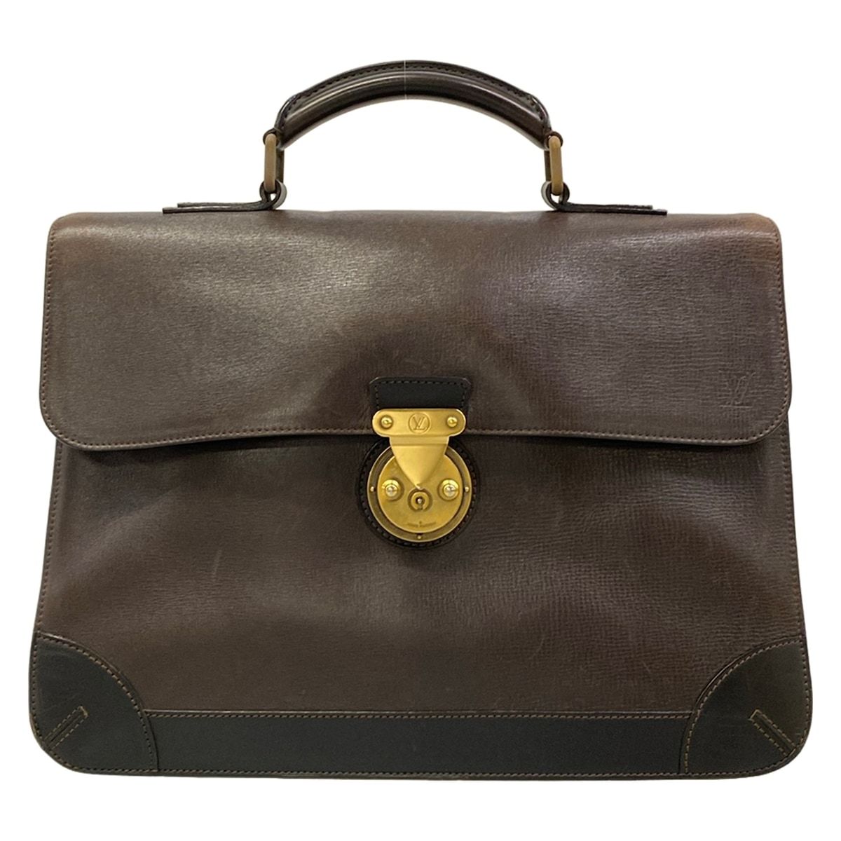 Louis Vuitton Business Bag Utah Apache Cafe Leather