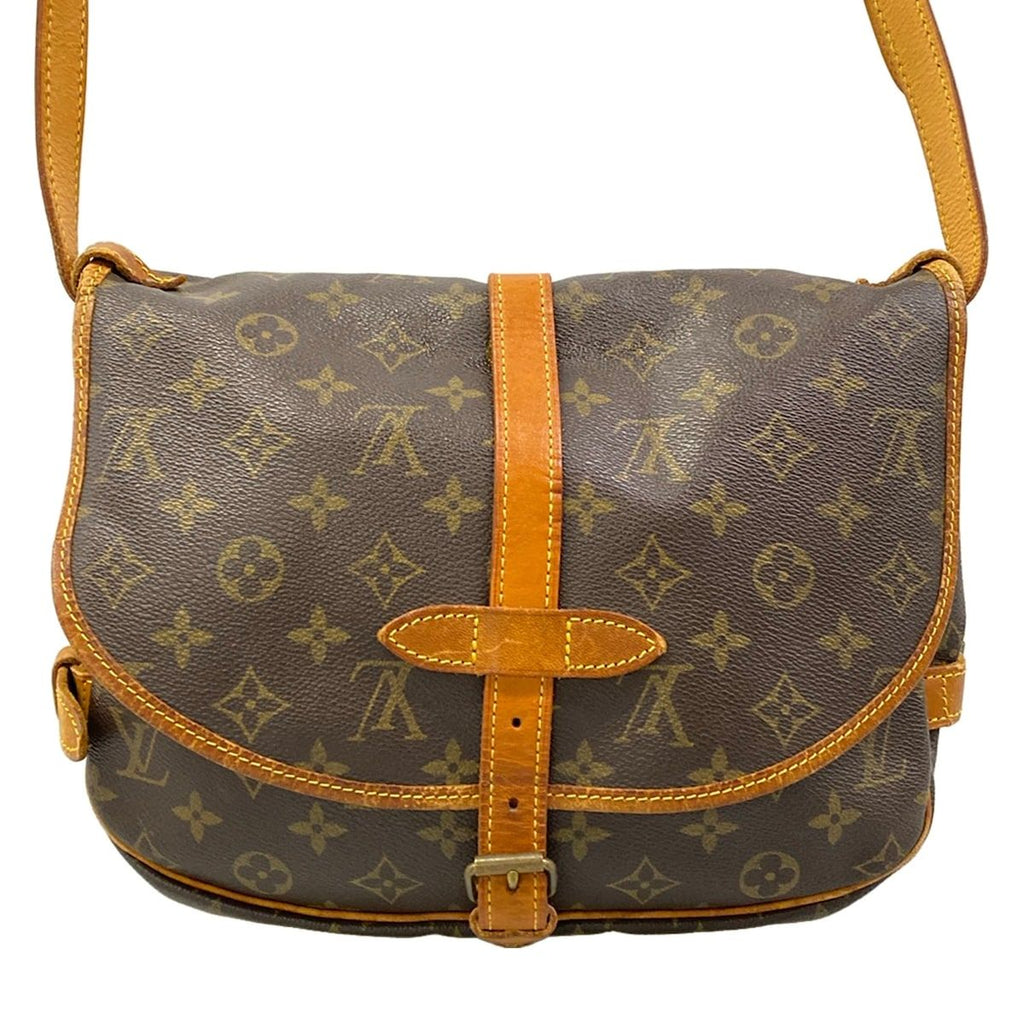 Louis Vuitton Shoulder Bag Monogram Saumur 30 — view 3