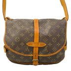 Louis Vuitton Shoulder Bag Monogram Saumur 30 — view 3